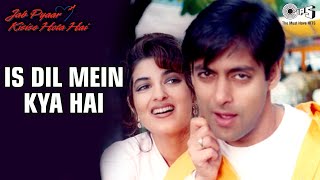 90s Love Song  Is Dil Mein Kya Hai  Jab Pyaar Kisise Hota Hai  Lata Mangeshkar Udit Narayan [upl. by Shepley]