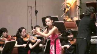 Flutist 최나경  Saverio Mercadante Flute Concerto in E minor 2nd [upl. by Ainahpets837]