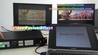 How To Used VDWALL LED Video Processor LVP615s By LedOnlineSalecom [upl. by Neufer]