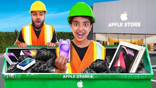 We Went Dumpster Diving At APPLE STORE and Found IPHONE 15 PRO MAX JACKPOT Store [upl. by Lenad]