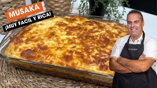 MUSAKA una receta griega maravillosa es muy facil y esta muy rica [upl. by Oirottiv]