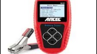 ANCEL Battery Tester BA101 [upl. by Lleryd]