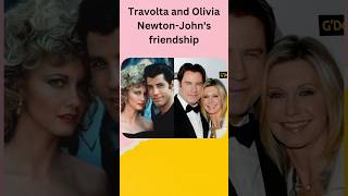 john travolta and olivia newton john friendship evolution olivianewltonjohn johntravolta grease [upl. by Aissert]