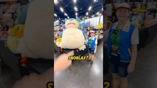 I Found Giant Snorlax Pokemon Plush [upl. by Anaiuq740]