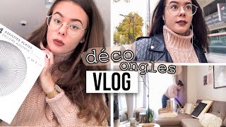 VLOG  Achats déco amp je fais mes ongles en gel [upl. by Kemme350]