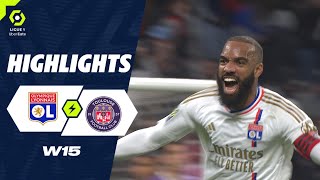 OLYMPIQUE LYONNAIS  TOULOUSE FC 3  0  Highlights  OL  TFC  20232024 [upl. by Ardyth]