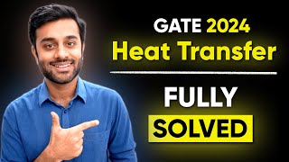 Detailed Explanation of Heat Transfer Question  GATE 2024  Mechanical PYQ [upl. by Enomis]