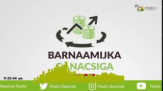 Barnaamijka Ganacsiga ee Radio Beerlula 9122024 ka Bilaal Daahir Waaneey [upl. by Adnolrehs204]