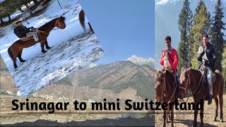 Ep9srinagar  phalgam stay in hotel Abashar Exploring mini Switzerland ofkashmir Biseran valley [upl. by Costello252]