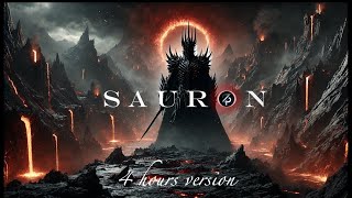 Sauron  Dark Lord of Mordor  New Ultimate Meditation  Relaxing ASMR Ambiance LOTR  4 hours [upl. by Vassar308]