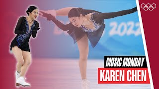 ⛸️ Requiem on Ice ❄️ Karen Chen at Beijing 2022 [upl. by Enneiluj]