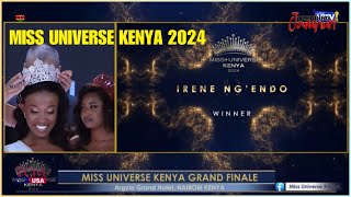 Miss Universe Kenya 2024 Is Irene Ng’endo Now on TCtv1 USA Trending Jamhuri Congratulations 🎊 [upl. by Gebler]