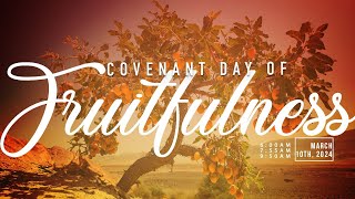 COVENANT DAY OF FRUITFULNESS SERVICE  10 MARCH 2024  FAITH TABERNACLE OTA [upl. by Samalla]