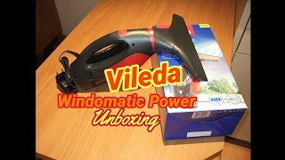 Vileda Windomatic Power Fenstersauger Unboxing  Teil 1 [upl. by Mat]