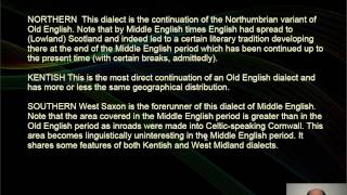 Middle English  Transitions from Old English with added diversity [upl. by Lowenstein]