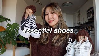 5 SHOES EVERY GIRL NEEDS  wardrobe essentials [upl. by Elly]