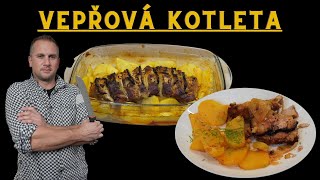 Vepřová kotleta aneb inspirace na nedělní oběd  Jednoduchý recept  Mistr Málek [upl. by Yengac446]