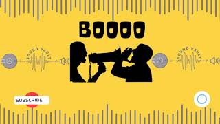 Booing Crowd Sound Effect Free Download [upl. by Ennagrom]