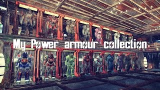 Fallout 4  My power armour collection [upl. by Amary]