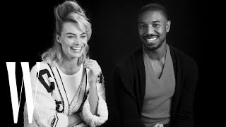 Margot Robbie amp Ryan Gosling Talk ‘Barbie’ amp Secret Skills  W Magazine [upl. by Aisemaj]