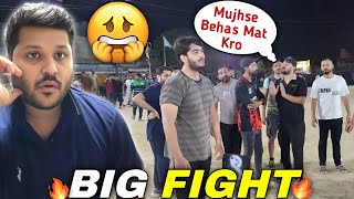 Big Fight 🥵 Umpire Ka Decision Change Kerne Se Inqar  Garma Garmi Hogyi 🥶  Street Cricket Match [upl. by Witherspoon]