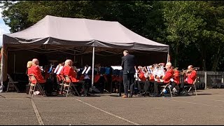 ASHINGTON COLLIERY BAND  Brass Rocks 2024 [upl. by Sikata918]