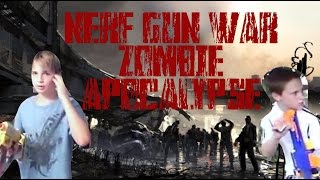 Nerf Gun War Zombie Apocalypse [upl. by Oca]