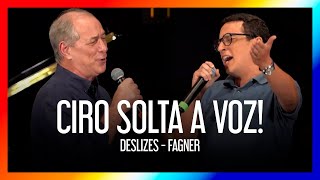 CIRO GOMES CANTA FAGNER COM SERGIO SACANI NA BATERIA [upl. by Lavery]