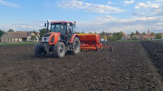 Zetor 9541 Proxima Plus  Vaderstad Rapid RD 300S [upl. by Hester]