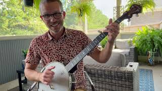 Sourwood Mountain  Monday Mornin Jo  Clawhammer Banjo Song  Open G Tuning [upl. by Melliw]