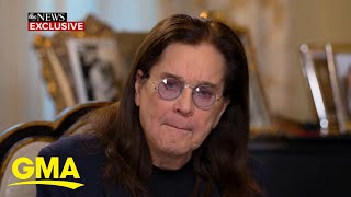 Ozzy Osbourne reveals health diagnosis for 1st time after a year of challenges l GMA [upl. by Atcliffe174]