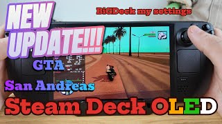 quotGTA San Andreas Definitive Edition  New Update Tested on Steam Deck OLEDquot [upl. by Sapers]