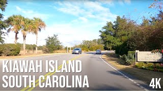 Kiawah Island South Carolina  4K Drive [upl. by Ermey332]