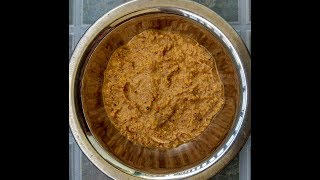 PARUPPU THUVAIYALToor dal thogayalSide dish for rasamThuvaiyal for kanji sadam [upl. by Queri]