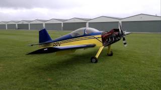 Vans RV6 Running In Engine at Tauranga [upl. by Asatan411]