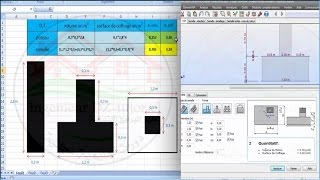 شرح مقارنة عمل تمتير métré لعمود و أساس poteau et semelle يدويا و ببرنامج Robot Structural Pro [upl. by Zingg84]