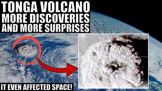 Tonga Eruption Updates and New Surprising Discoveries So Powerful It Reached Space [upl. by Cavit]