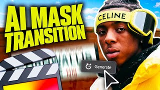 SICK Music Video MASK TRANSITION with AI in FCPX [upl. by Eiramalegna]