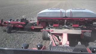 Case IH 420 row quads planting corn [upl. by Nahshunn]