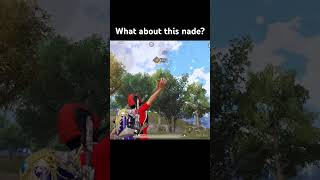 What about this nade 🔥🥵 pubgmobile pubg gaming [upl. by Salema]