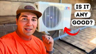 I Installed The Cheapest Ductless Mini Split Air Conditioner On Amazon In ONE DAY [upl. by Ynohtnael460]