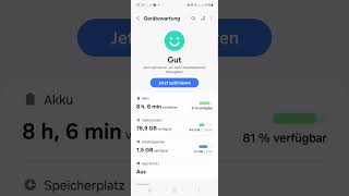 Samsung Handy optimieren für bessern Akku und Geschwindigkeit [upl. by Annairam]