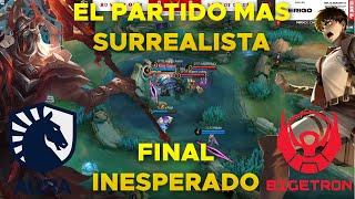 YIN EN COMPETITIVO Y PASA ESTOBIGETRON ALPHA VS TEAM LIQUID ID 😱  MOBILE LEGENDS ESPAÑOL [upl. by Yecac589]