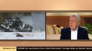 quotSvenska försvaret på väg mot kollapsquot  Nyhetsmorgon TV4 [upl. by Keefer943]