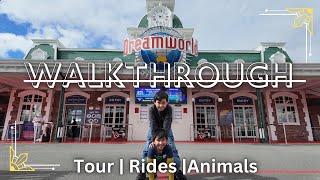 DREAMWORLD Gold Coast Walkthrough  Rides Kangaroos and Koalas ALL in one place Australia 2024 [upl. by Pool608]