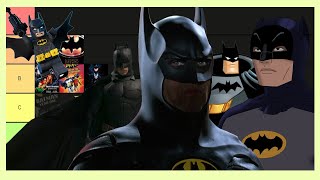 Batman Movies Tier List  Live Action and Animated [upl. by Francyne]