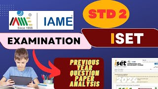 iset EXAM PREVIOUS YEAR QUESTION PAPER ANALYSIS  2023  STD 2  IAME  MALAYALAM PENDULUM LEARNING [upl. by Aldwon683]