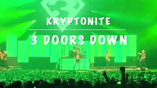 3Doors down  Kryptonite  Summer of 99 Tour 2024 Raleigh NC 9182024 3doorsdown [upl. by Mailli]