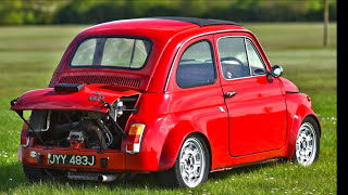 VECCHIA 500 ABARTH epoca  NEW ENGINE restored [upl. by Fairman421]