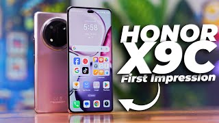 Honor X9c First Impressions Tough yet Elegant Superb 6600mAh battery [upl. by Wivina]